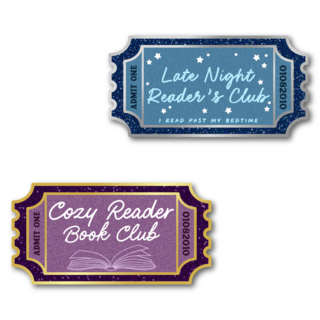 Reader's Club Admission Pins