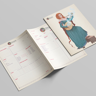 Cuadernos de personaje ilustrados por Casa