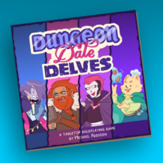 Dungeon Date Delves RPG Book