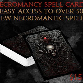 Necromancy Spell Cards