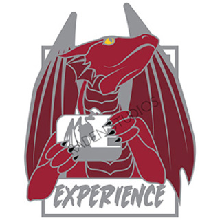Con Adventurers "Experience" Hard Enamel Pin