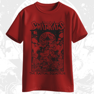 T-shirt #3 | Red & inked (Red)