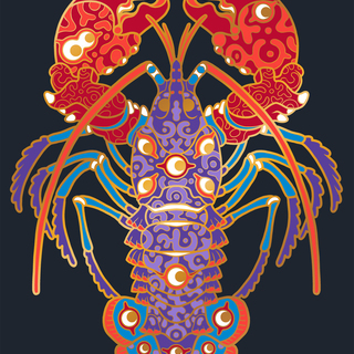 Lobster Pin - Gold