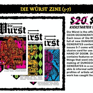 Die Wurst Zines 5-7