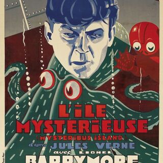 MYSTERIOUS ISLAND Poster