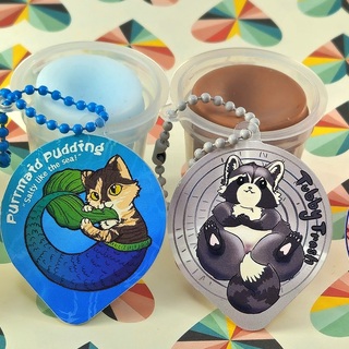 Squishy Pudding Keychain