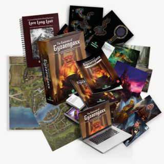 Physical - Environs of Gyzaengaxx Campaign Setting (Stretch Goals Included!) Late Pledge