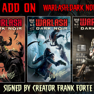WARLASH DARK NOIR #1-3 SIGNED SET*