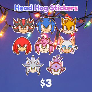 Head Hog Sticker
