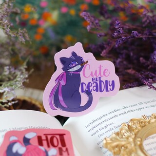 Cute but deadly sticker