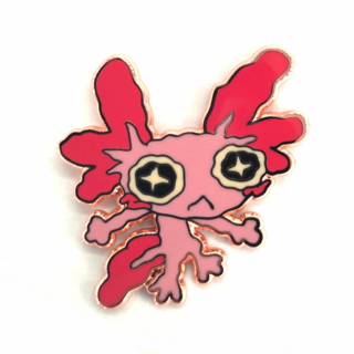 Wobblotl Enamel Pin