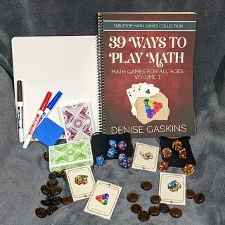 Math Games Gift Box - (WITHOUT BOOK)
