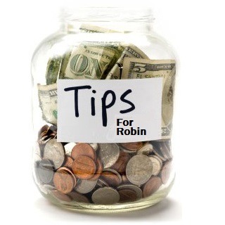 Tip Jar for Robin