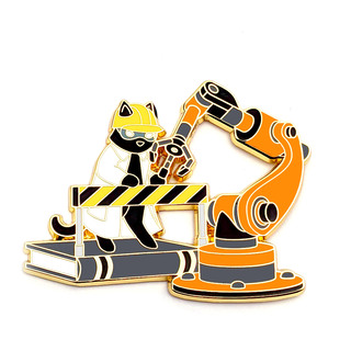 Industrial Robotics Cat Pin (B-Grade)
