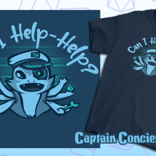 Captain Concierge T-shirt