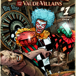 Punchline & the Vaude-Villains #1 C.E. (Main Cover)