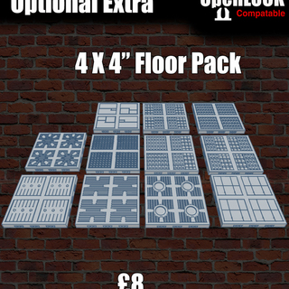 4" X 4" Floor Addon Pack