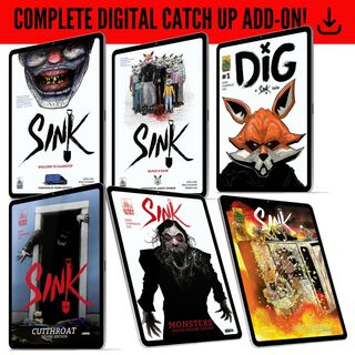 SINK Complete Digital Catch Up  (SINK #1-15, Dig #1) [PDFs & MP3s]