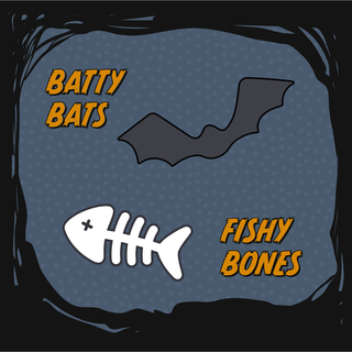 Batty & Fishi Mini Pins