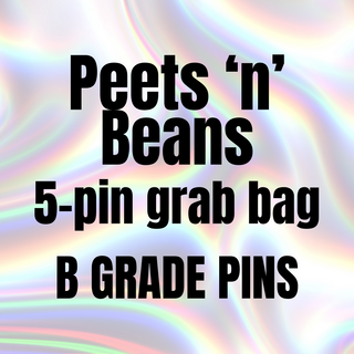 Peets 'n' Beans 5-Pin Mystery Bag