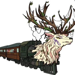 Spirit Train Enamel Pin