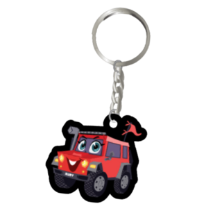 Ruby Keychain