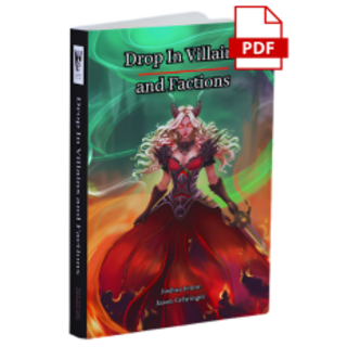 PDF Drop In Villains and Factions