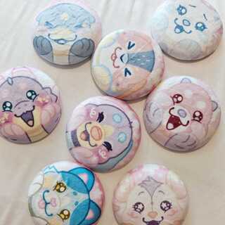 squishy mochi button of your choice!