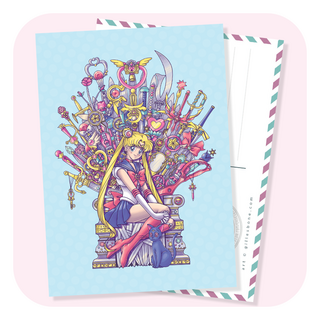 Sailor Moon Throne of Magic Postcard