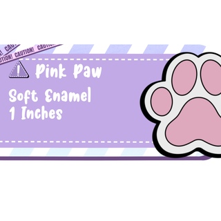 🐾Mini Pin - Pink Pawprint