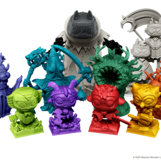 Single-colour Prophet and Bishop miniatures