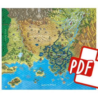 The Mucklands Map Gameboard - PDF Only