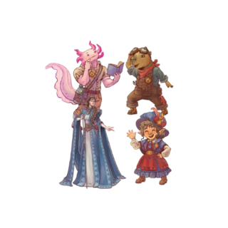 Wooden NPC Meeples + PDF - Stretch