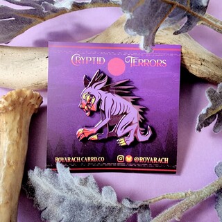 Chupacabra 1.7 inch Enamel Pin