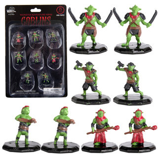 Monster Goblins Hand Painted Mini Figures Set of 8