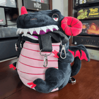 Lucy - Black Dragon Hoard Keeper Plush - Pre-Order