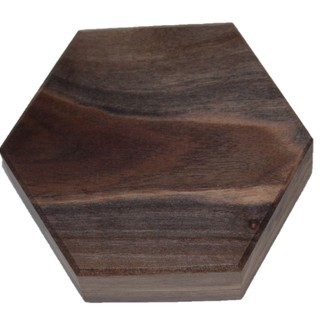 Hexagonal Dice Case - Domestic Wood