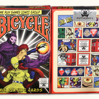 Bicycel Comic Playing Cards