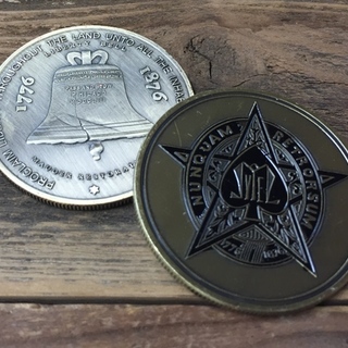 Mauger 2" Cover Coin