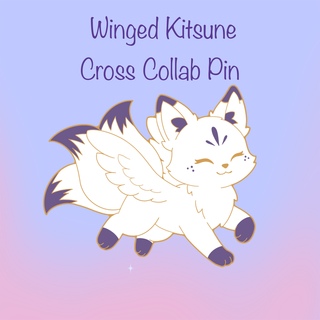 Purple Winged Kitsune (Cross Collab)