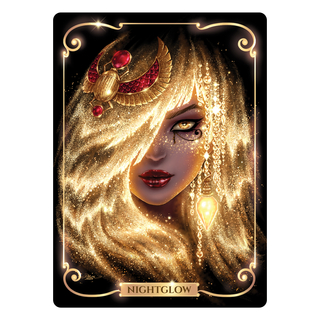 Metal Card: Veiled Isis Nightglow