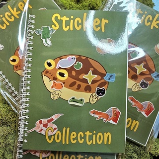 Sticker Collection Reusable Book