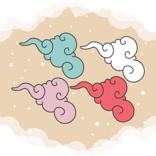 Cloud Mini Pin Set
