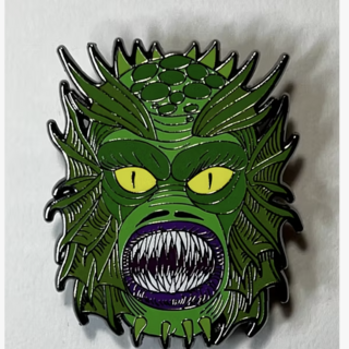 Frankenhorrors Swamp Beast 2" Hard Enamel Pin