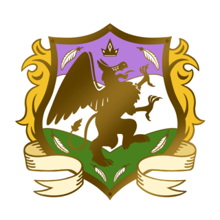 Pre-Order Gender Queer Griffin Heraldry Pin