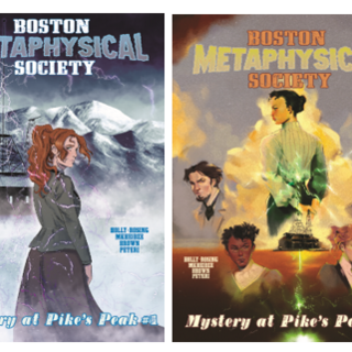 Mystery at Pikes Peak Variant Covers - Issue 1 and 2
