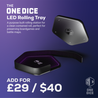 1x LED Dice Tray