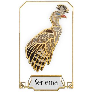 Seriema Pin