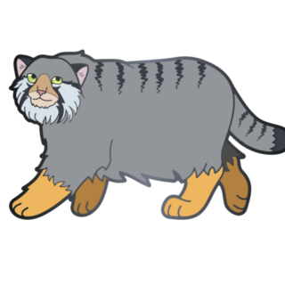 Big Cat Pin: Pallas Cat