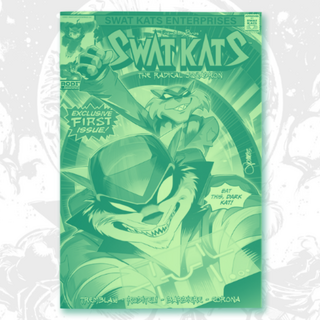 Swat Kats #1 | Cover E by Alessio Zonno (GLOW IN THE DARK)
